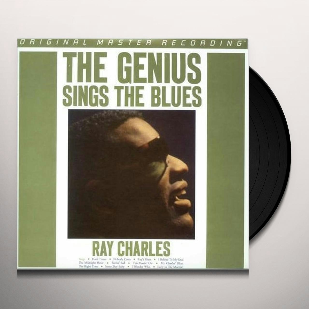 Ray Charles GENIUS SINGS THE BLUES Vinyl Record