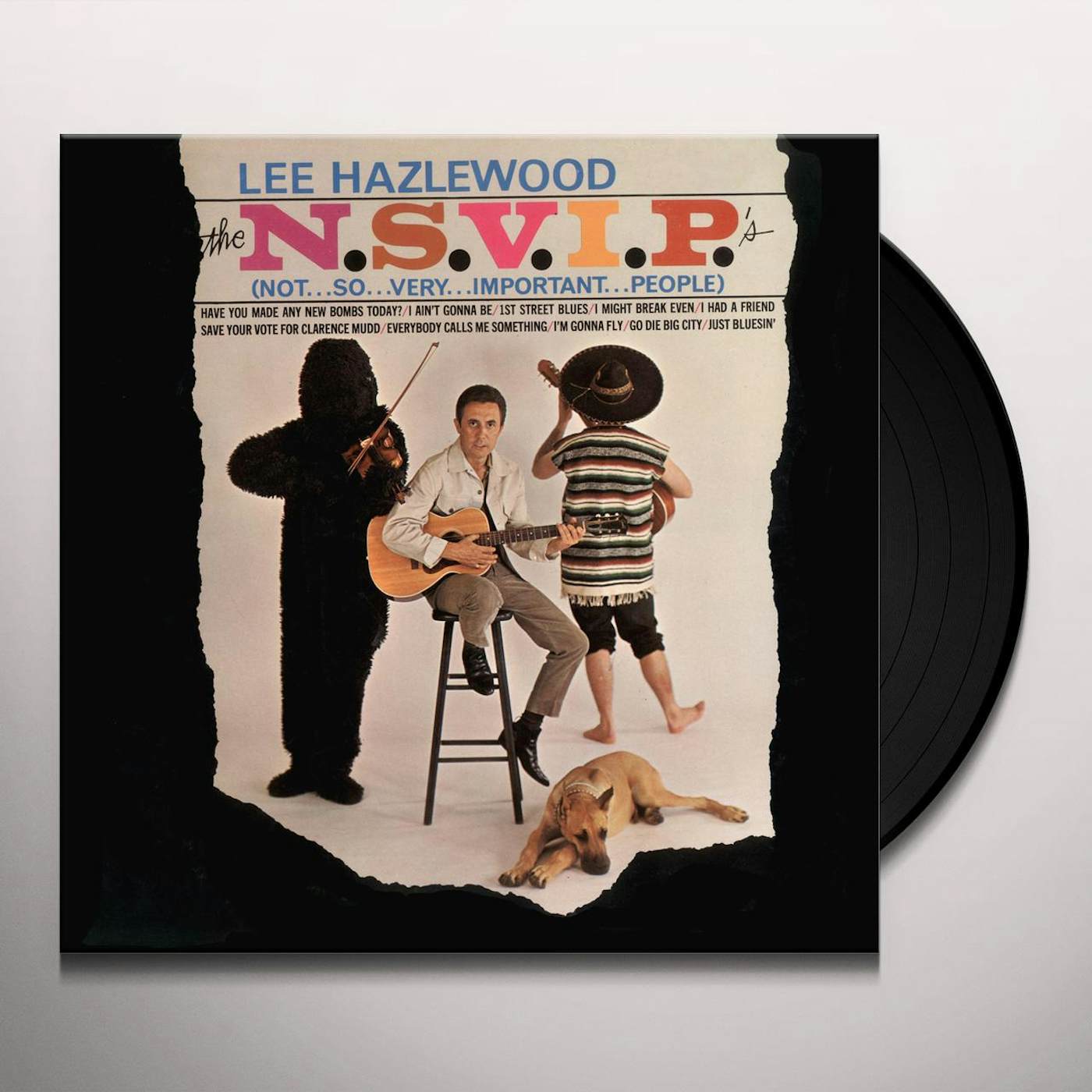 Lee Hazlewood N.S.V.I.P.'S (NOT SO VERY IMPORTANT PEOPLE) Vinyl Record