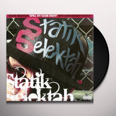 Statik Selektah SPELL MY NAME RIGHT 10TH ANNIVERSARY EDITIONS Vinyl Record