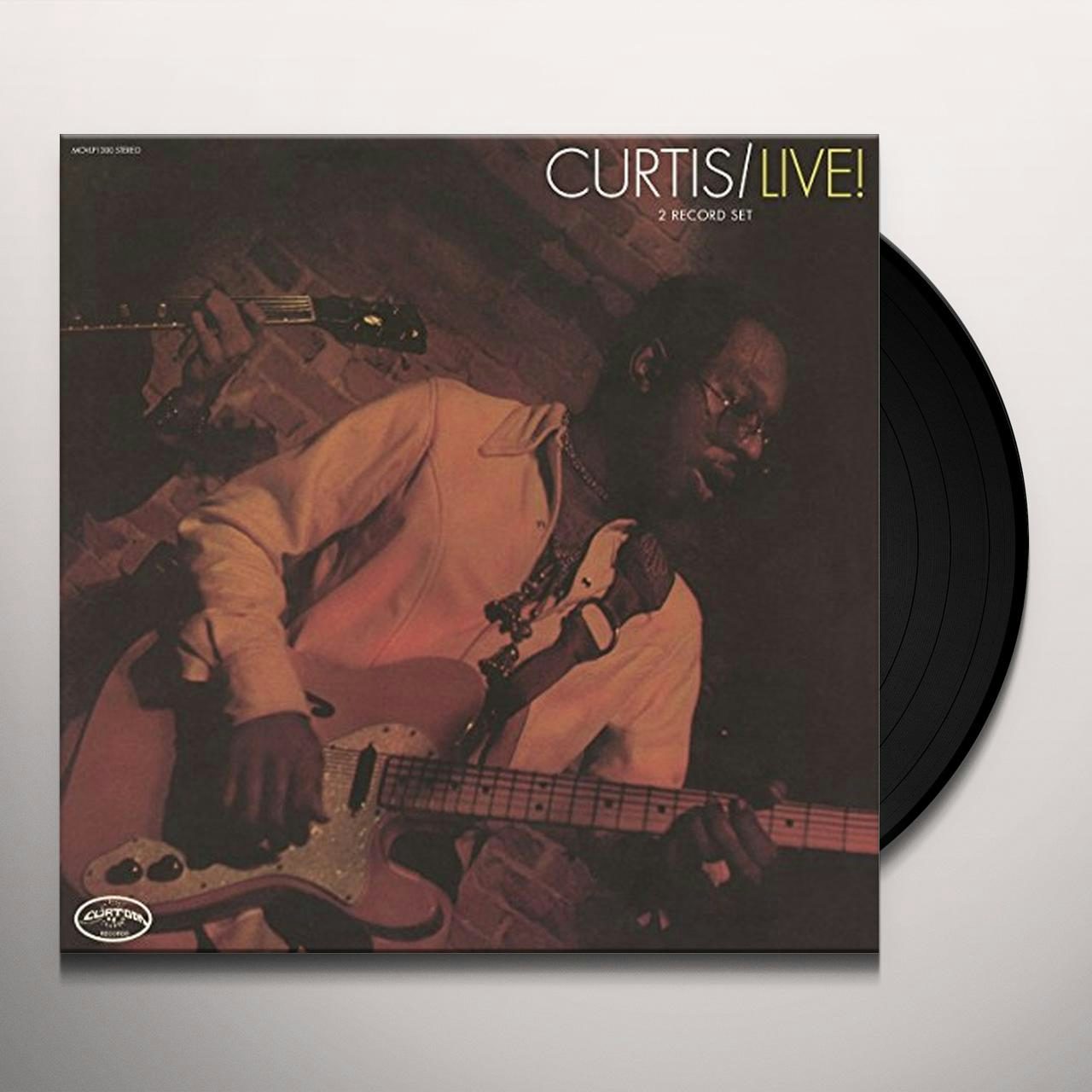 Curtis Mayfield CURTIS LIVE (180G) Vinyl Record