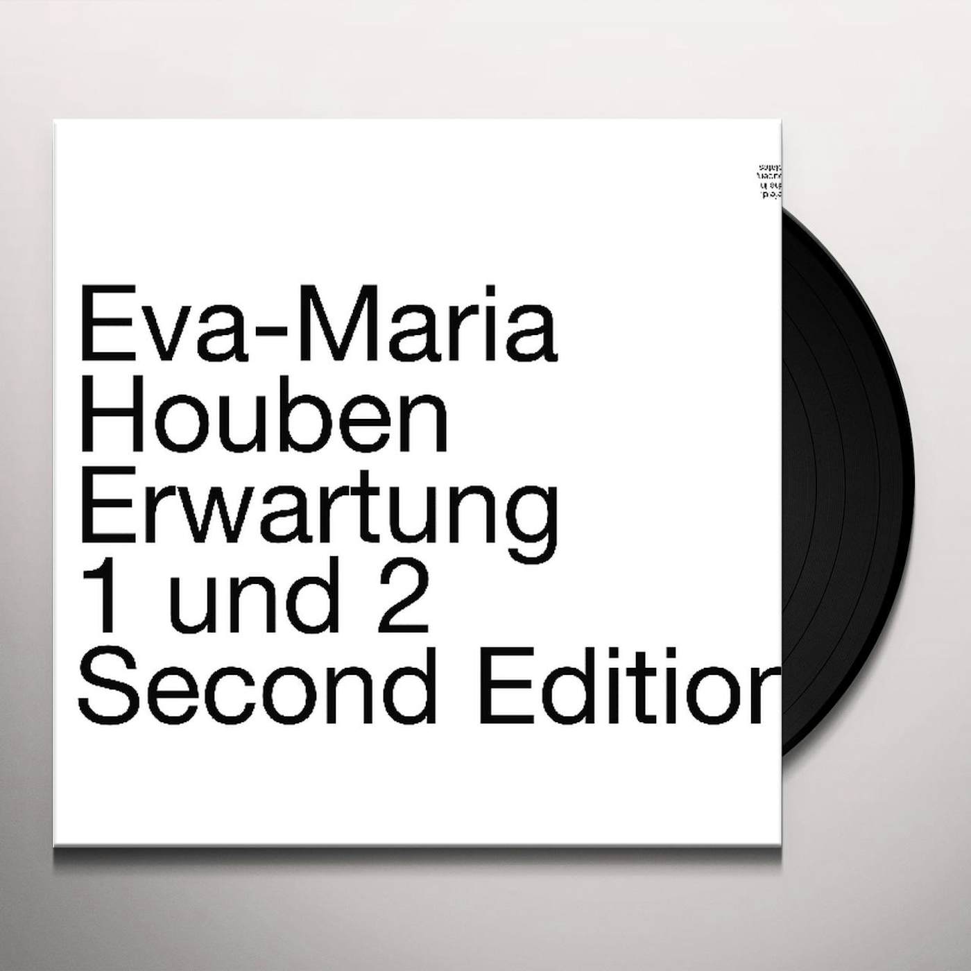 Eva-Maria Houben Erwartung 1 und 2 Vinyl Record