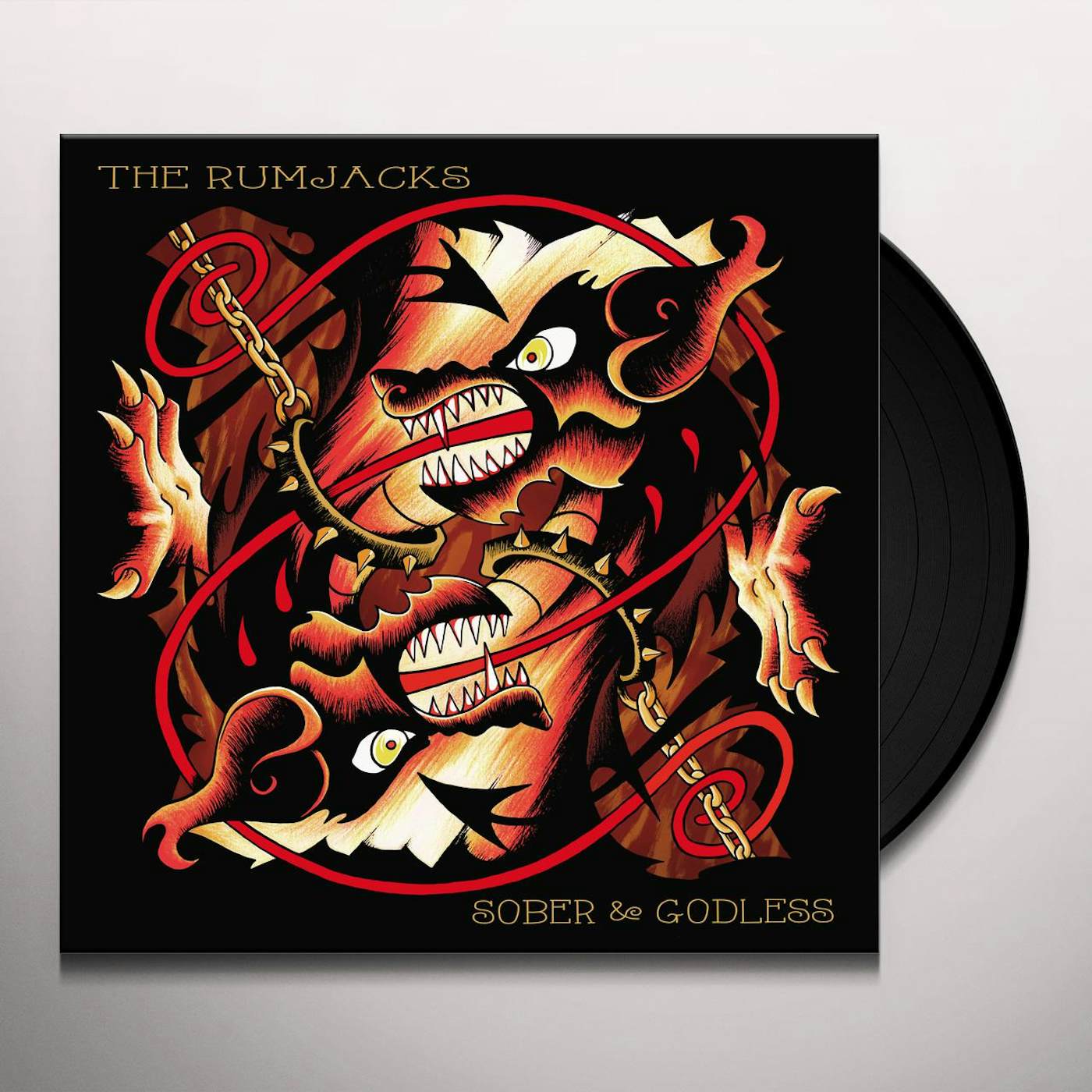 The Rumjacks Sober & Godless Vinyl Record