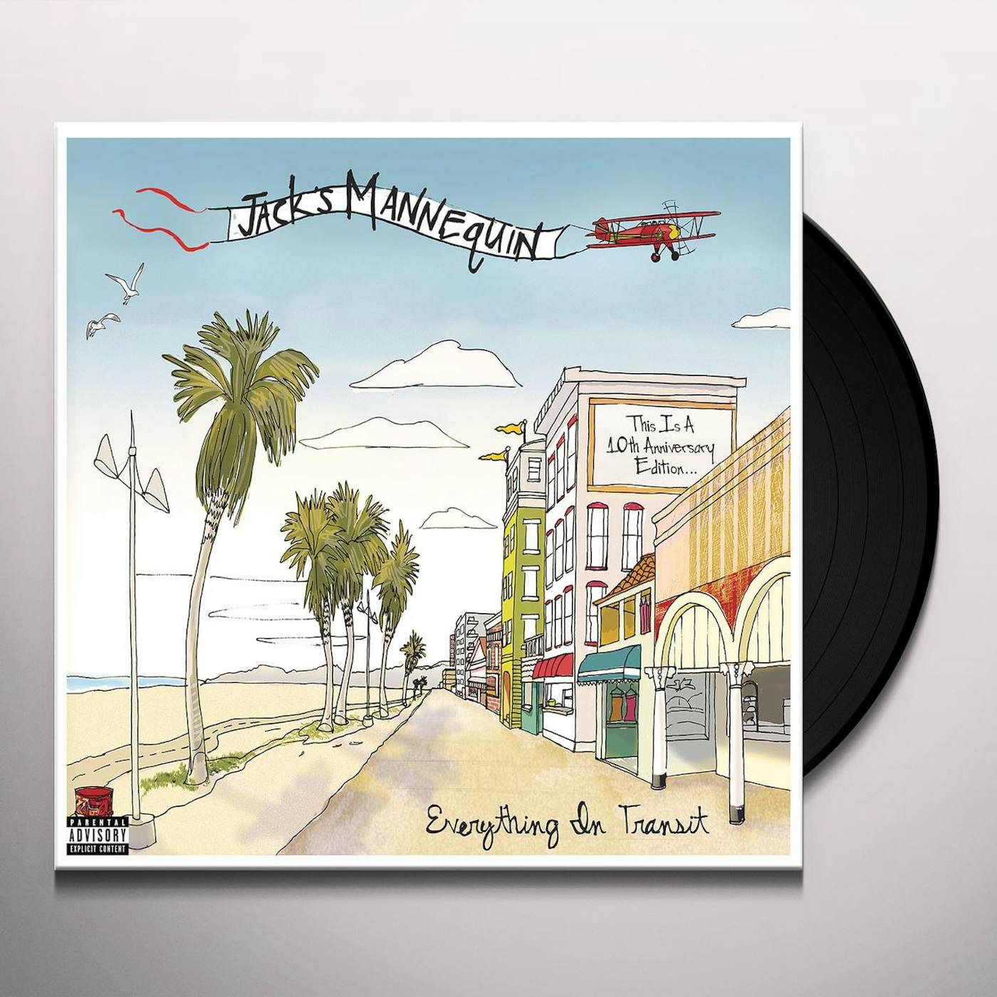 Jack's Mannequin Everything In Transit (10th Anniversary Edition) Vinyl Record