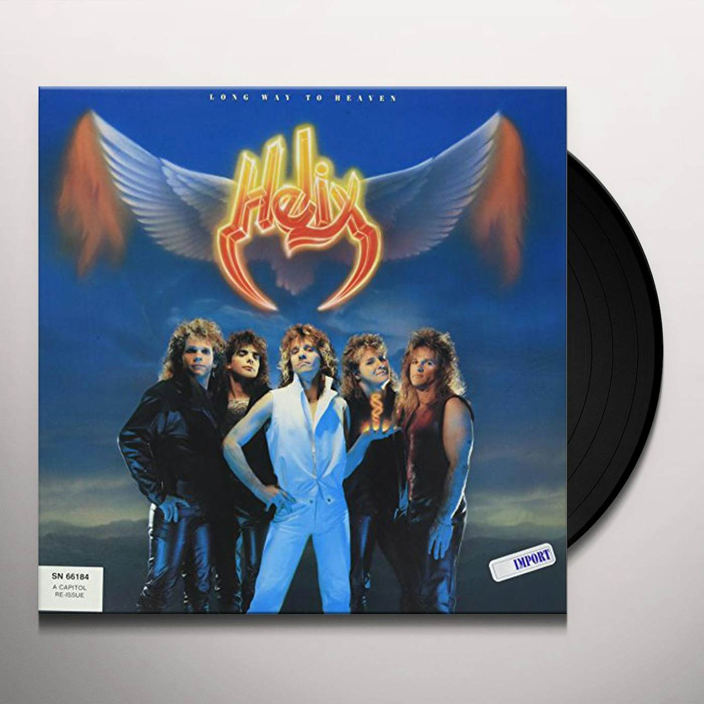 Helix Long Way to Heaven Vinyl Record