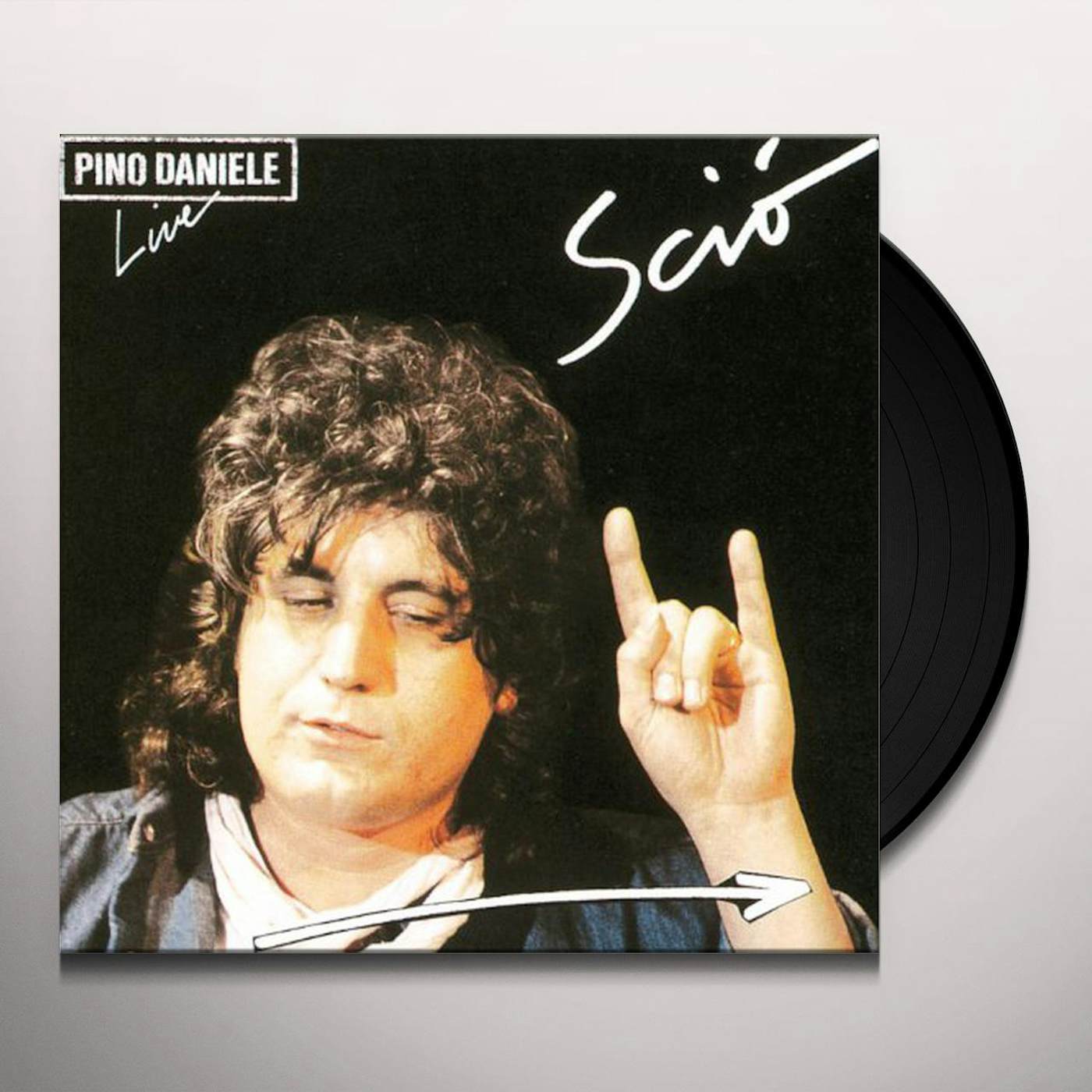 Pino Daniele SCIO LIVE Vinyl Record