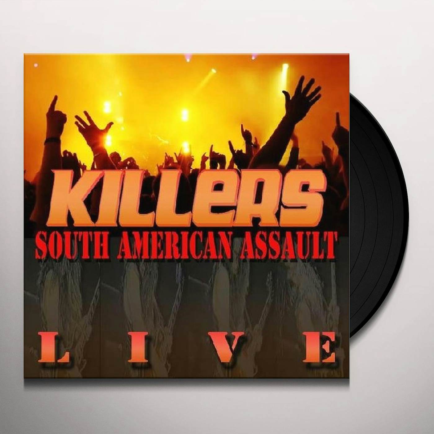 The Killers SOUTH AMERICAN ASSAULT LIVE Vinyl Record