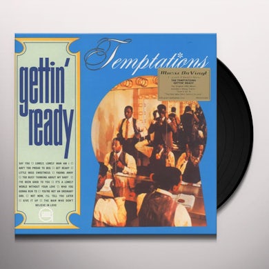 The Temptations GETTIN' READY Vinyl Record