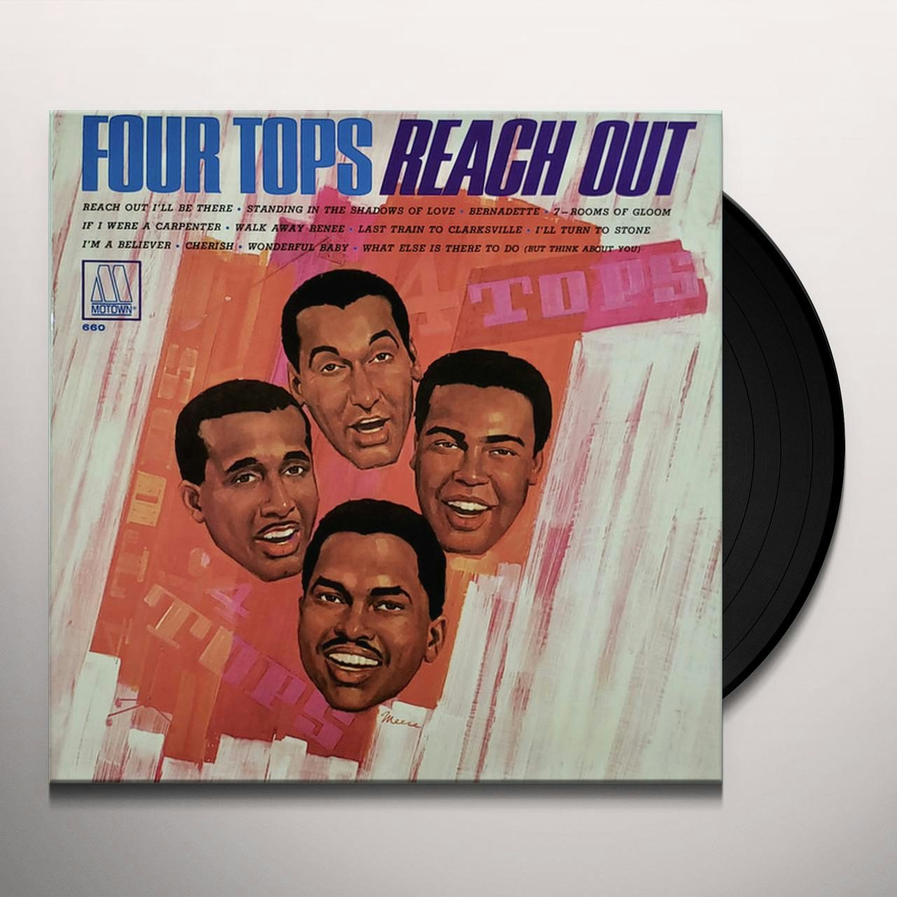 Four Tops Reach Out Vinyl Record