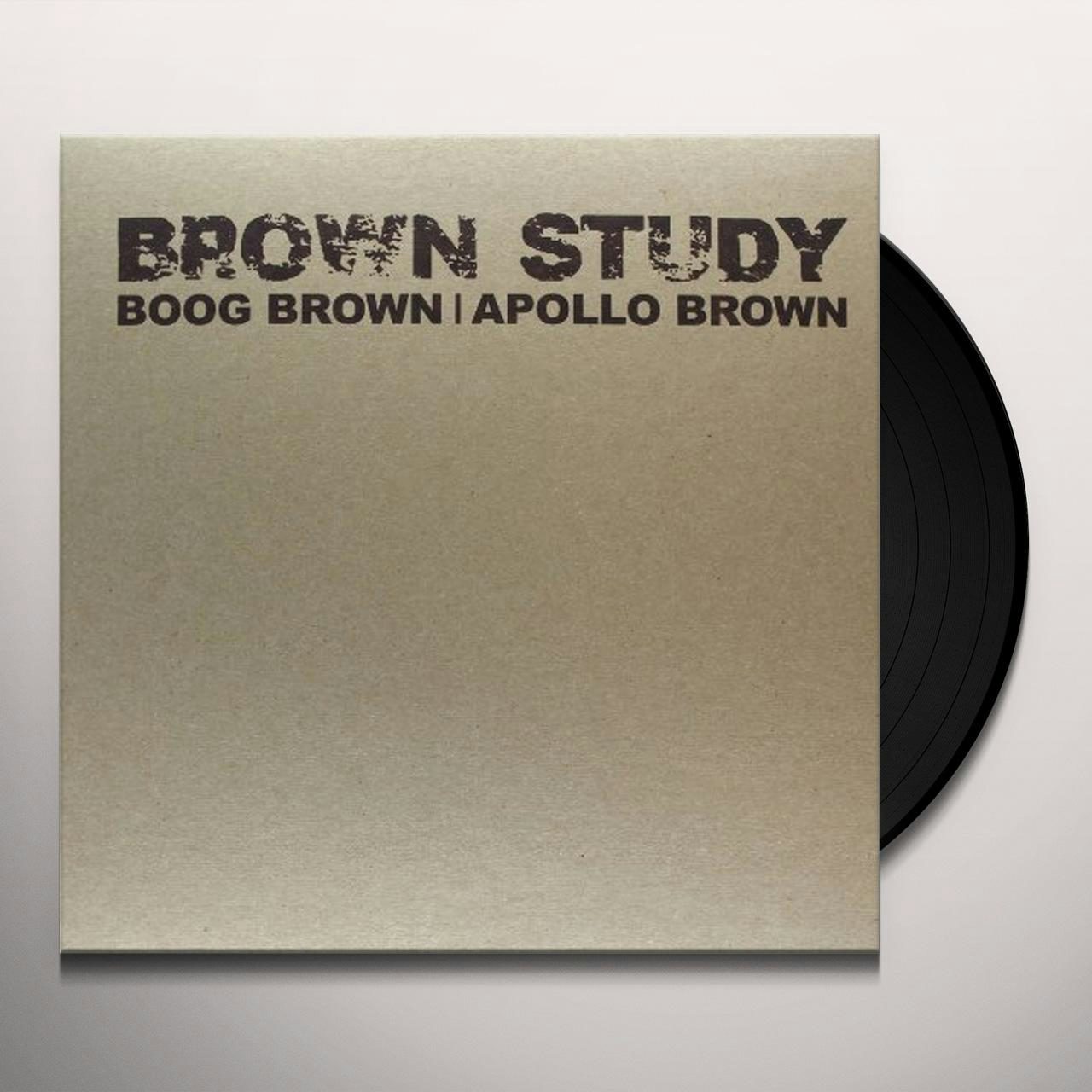 Brown Study Vinyl Record