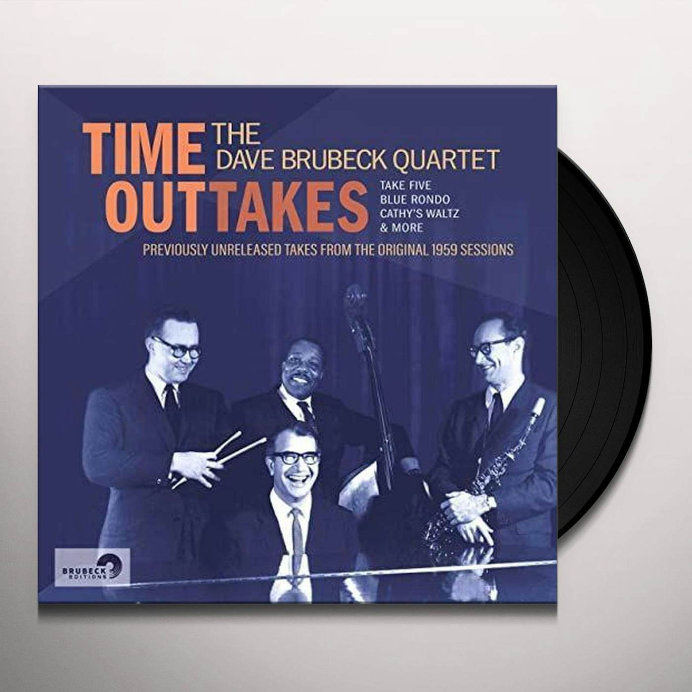 Dave Brubeck TIME OUTTAKES Vinyl Record