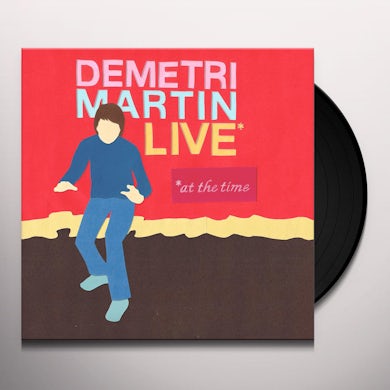 Demetri Martin LIVE (AT THE TIME) Vinyl Record