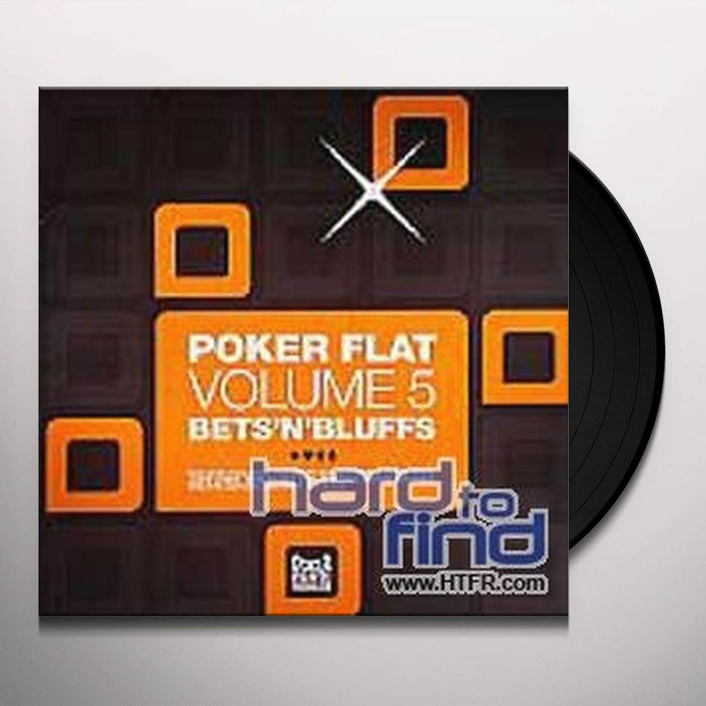 POKER FLAT 5: BETS N BLUFFS / VARIOUS Vinyl Record