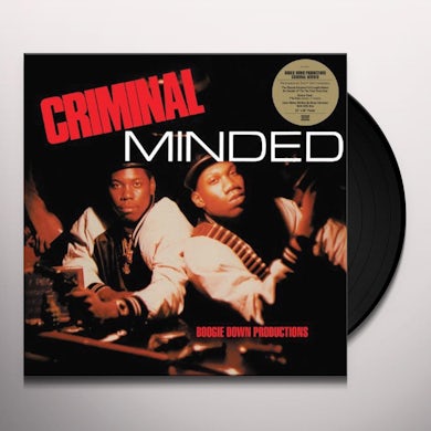 Boogie Down Productions CRIMINAL MINDED Vinyl Record - Remastered