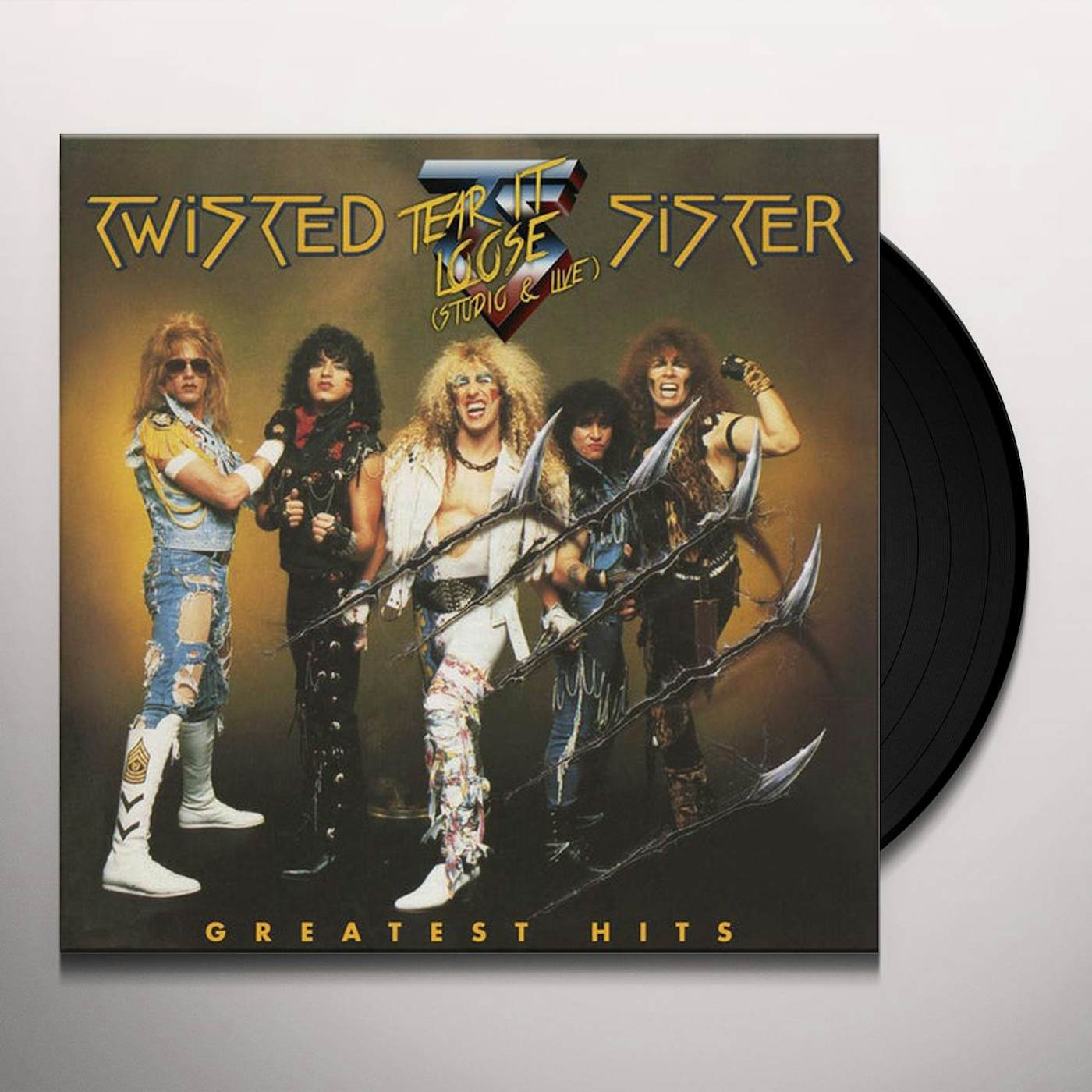 Twisted Sister GREATEST HITS -TEAR IT LOOSE (ATLANTIC YEARS) Vinyl Record