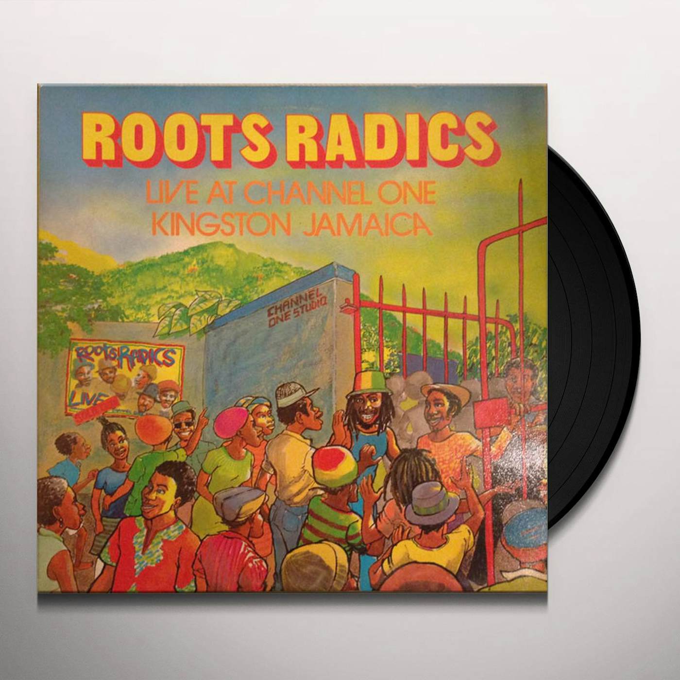 Roots Radics Live At Channel One Kingston Jamaica Vinyl Record