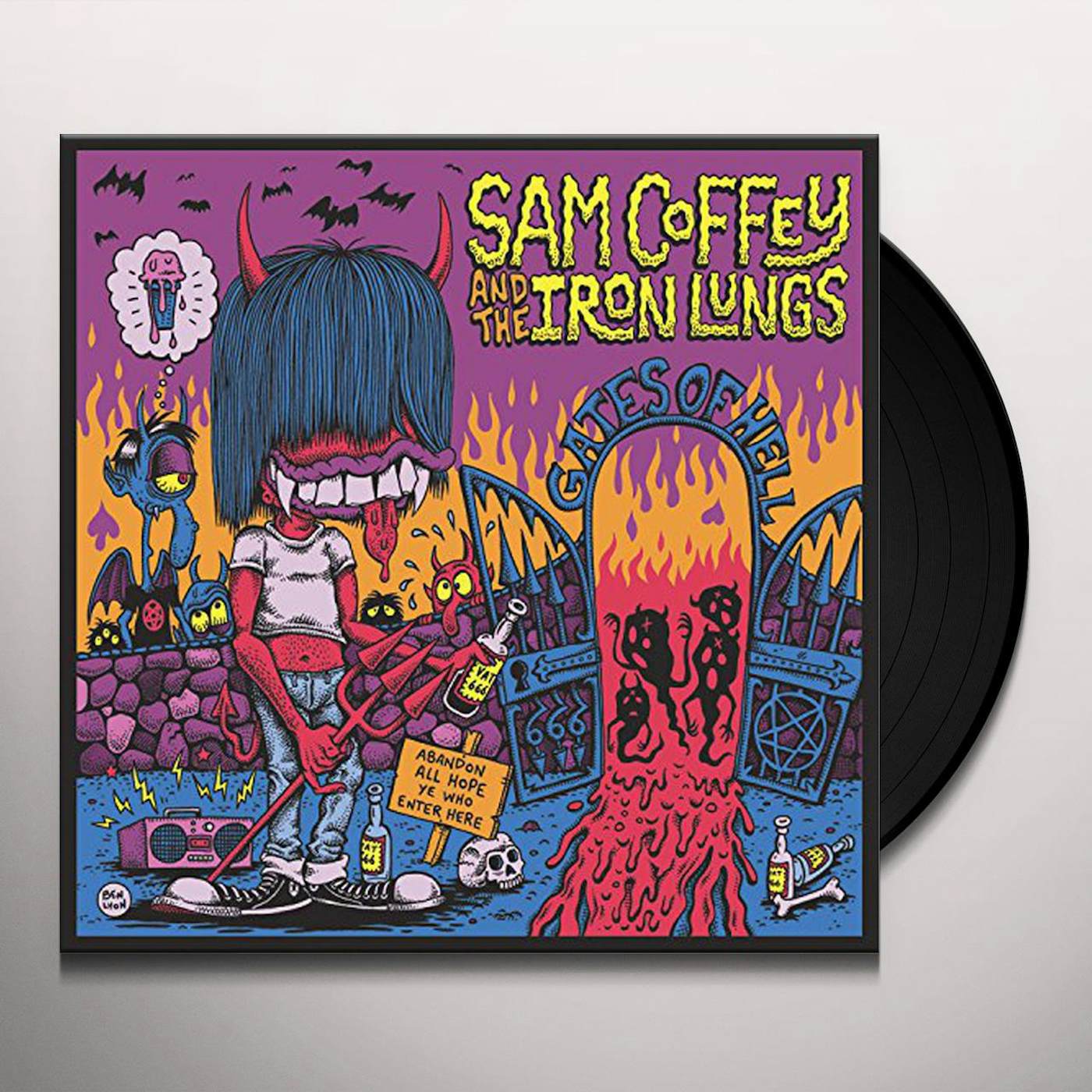 Sam Coffey and The Iron Lungs Gates Of Hell Vinyl Record