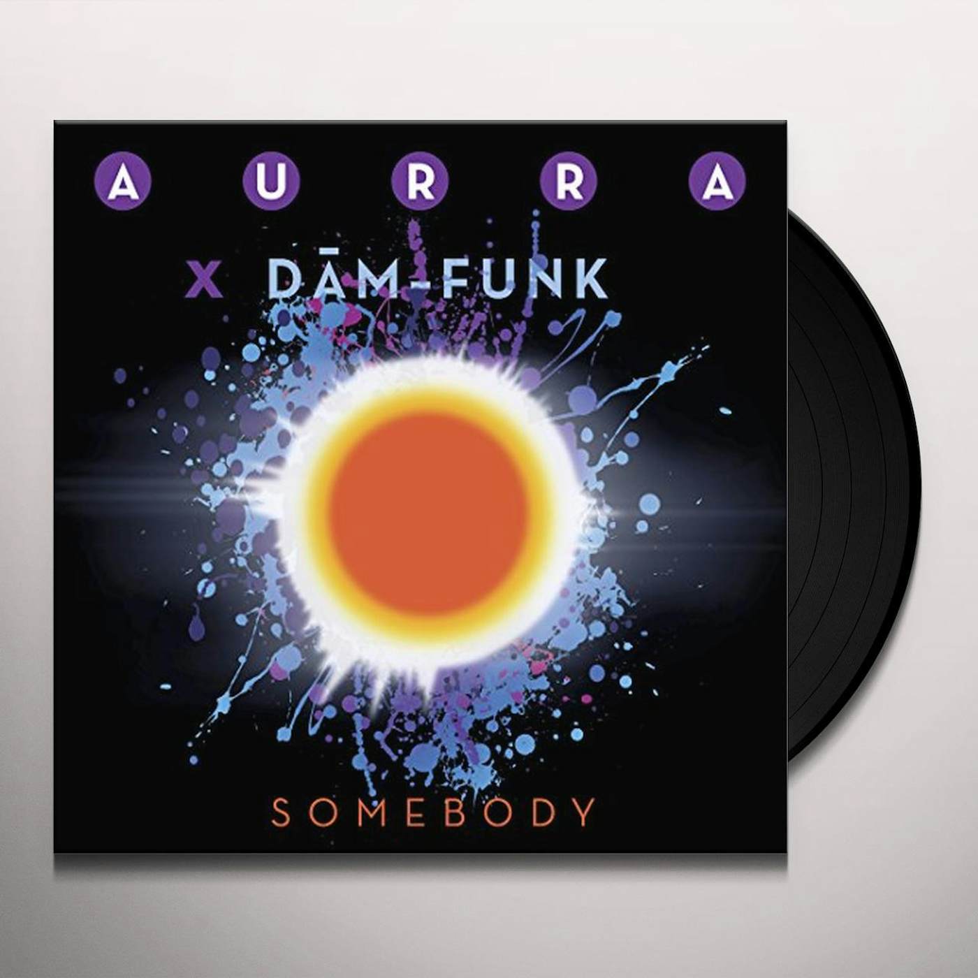 Aurra X Dam Funk Somebody Vinyl Record
