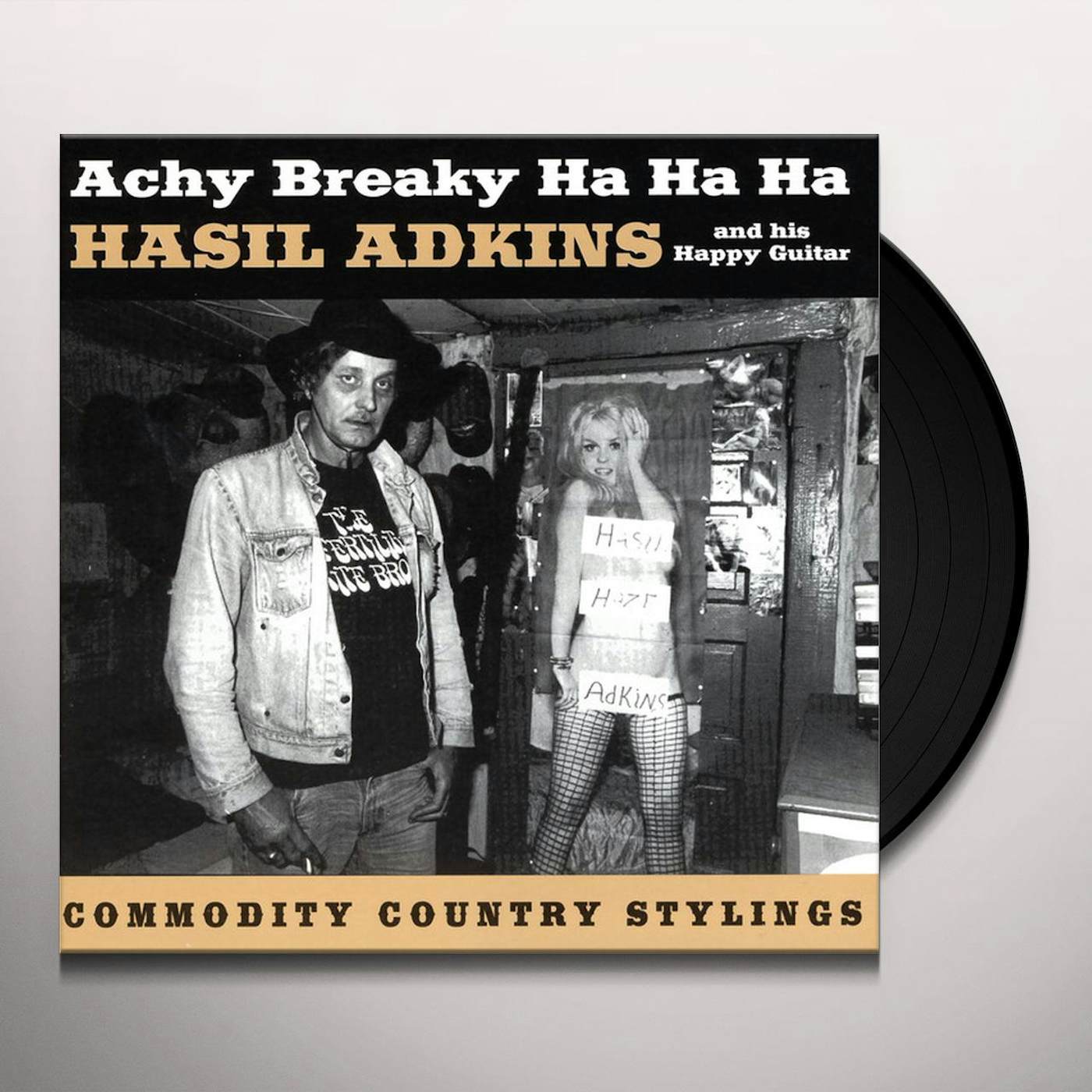 Hasil Adkins Achy Breaky Ha Ha Ha Vinyl Record