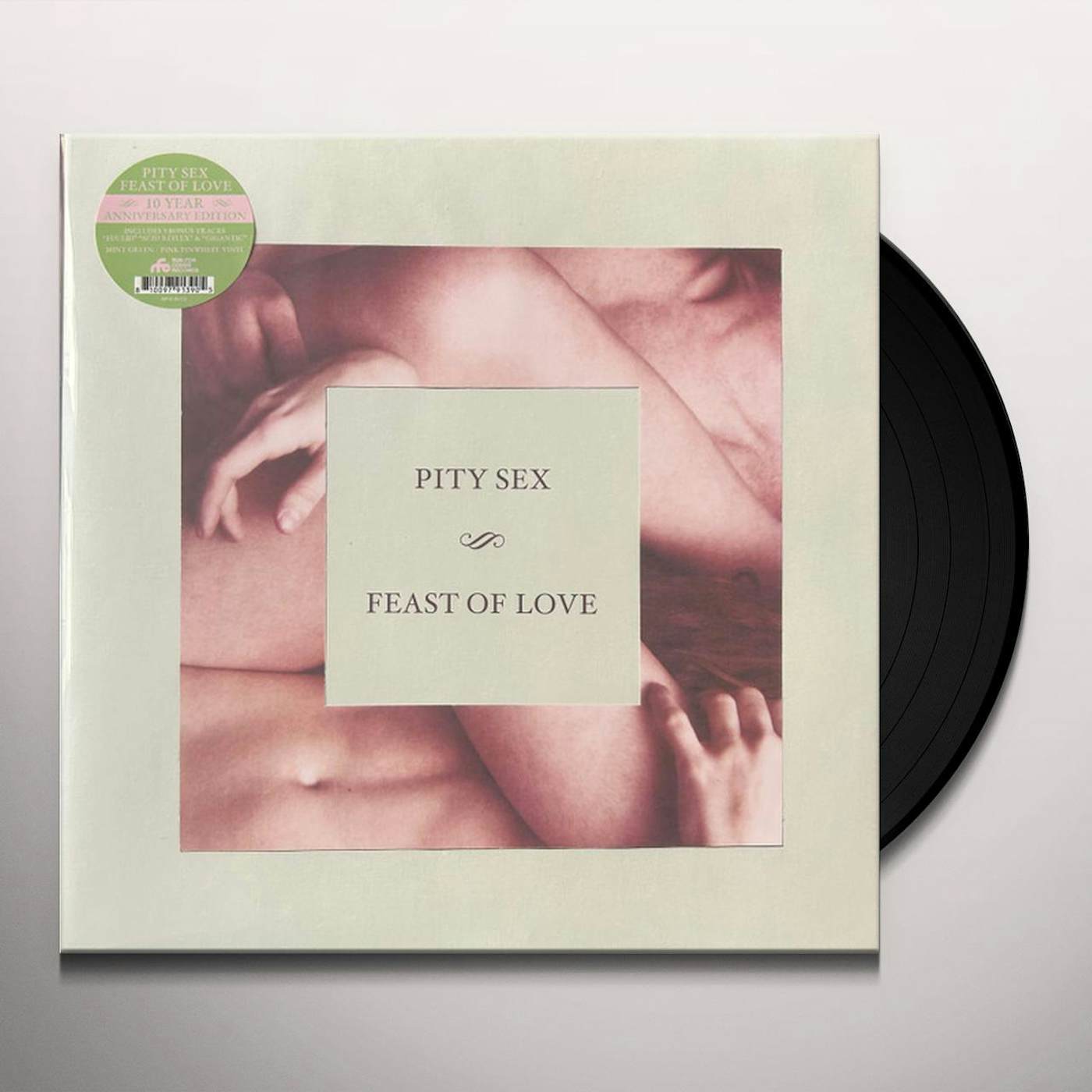 Pity Sex FEAST OF LOVE - 10 YEAR ANNIVERSARY EDITION Vinyl Record