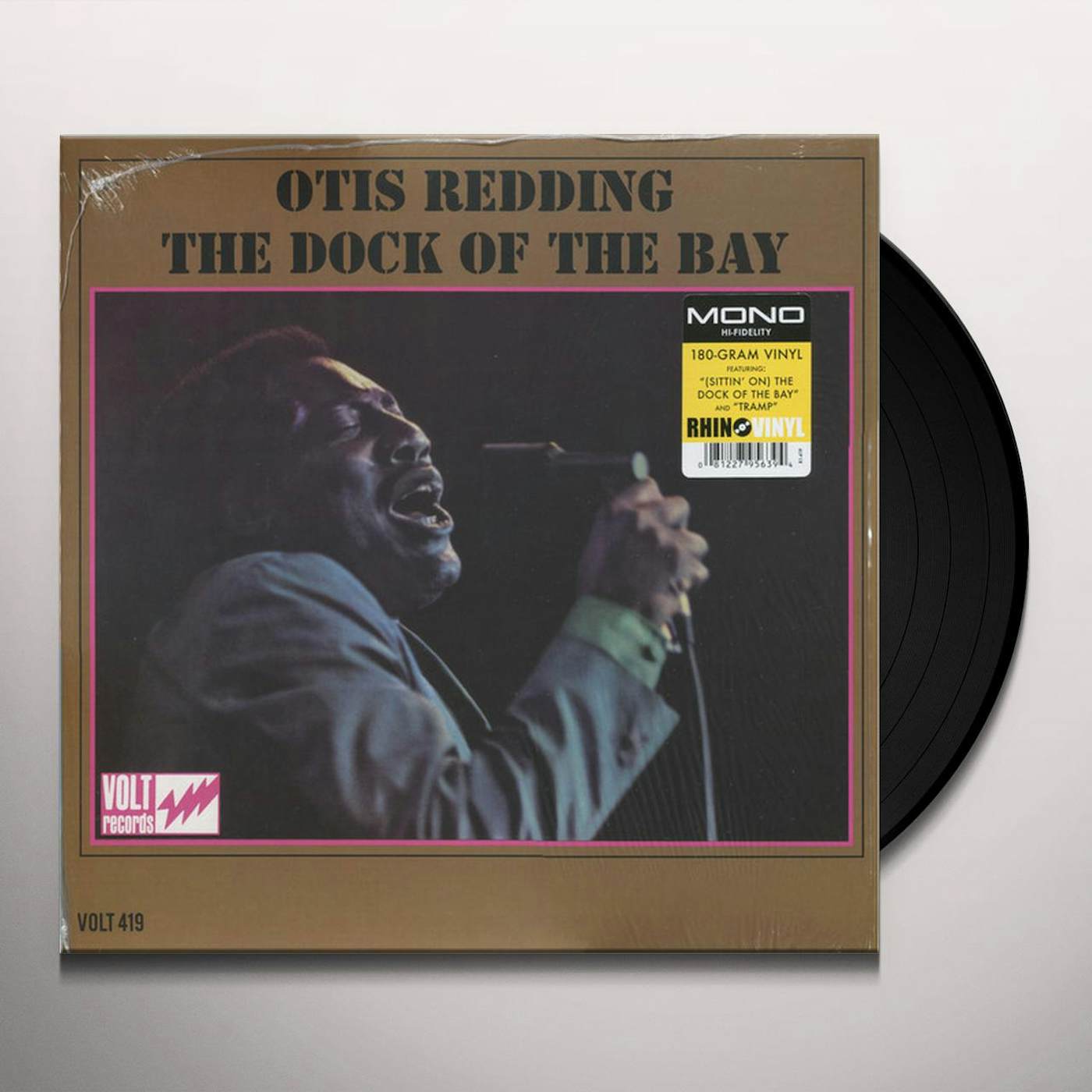 Otis Redding DOCK OF THE BAY Vinyl Record - Mono