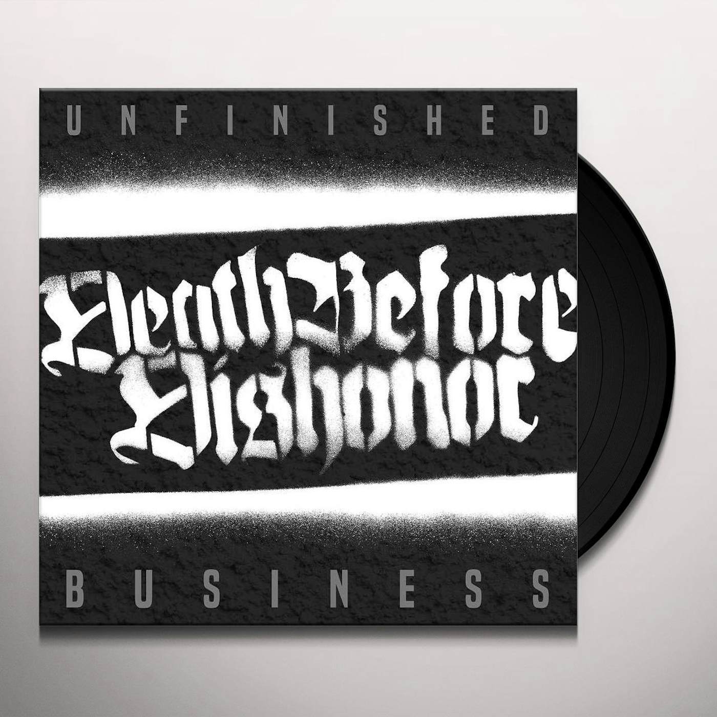 Death Before Dishonor Unfinished Business Vinyl Record