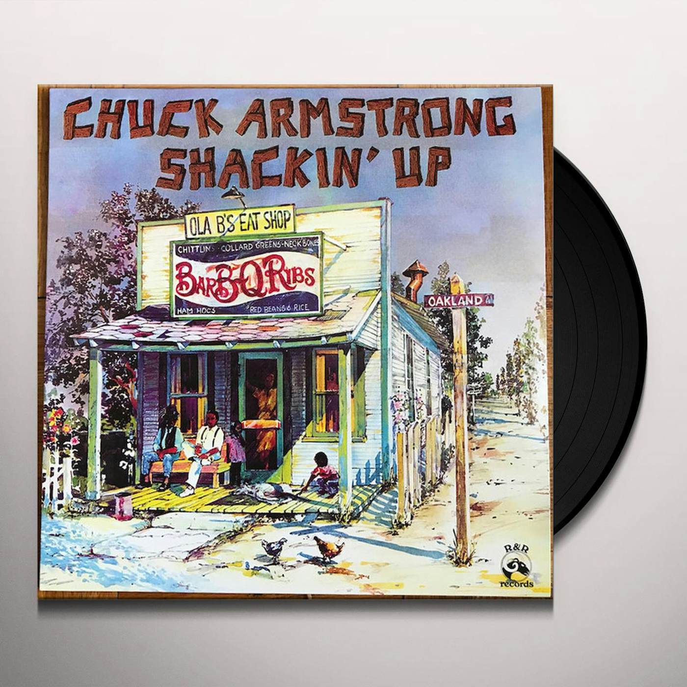 Chuck Armstrong SHACKIN' UP (BARBECUE SAUCE RED VINYL) Vinyl Record