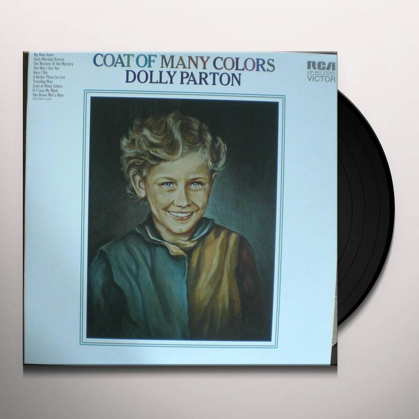 Dolly Parton Coat Of Many Colors Vinyl Record