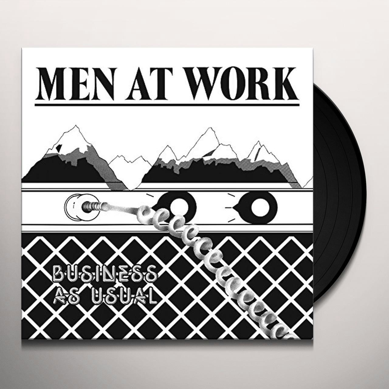 men at work business as usual vinyl