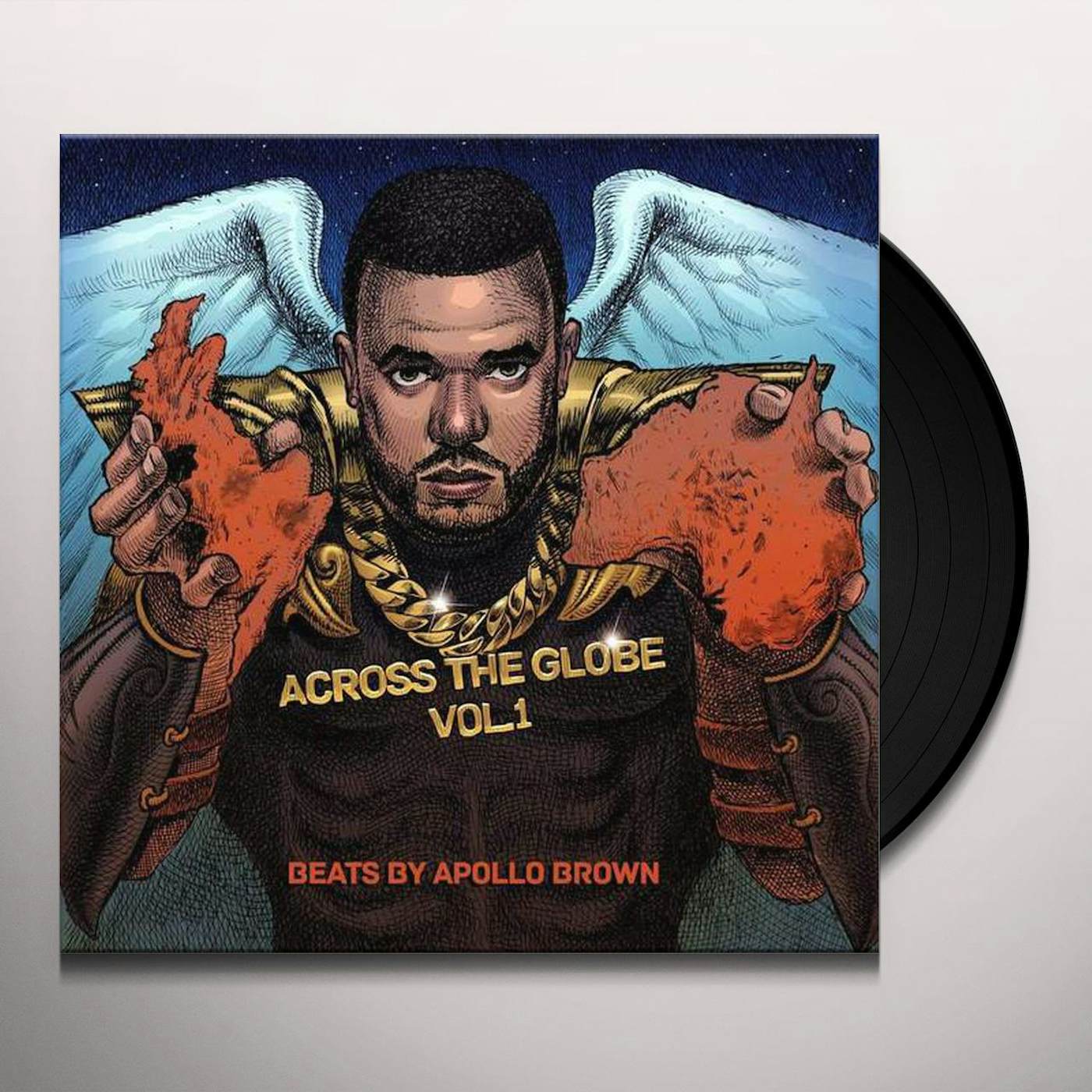 Apollo Brown ACROSS THE GLOBE VOL 1 Vinyl Record