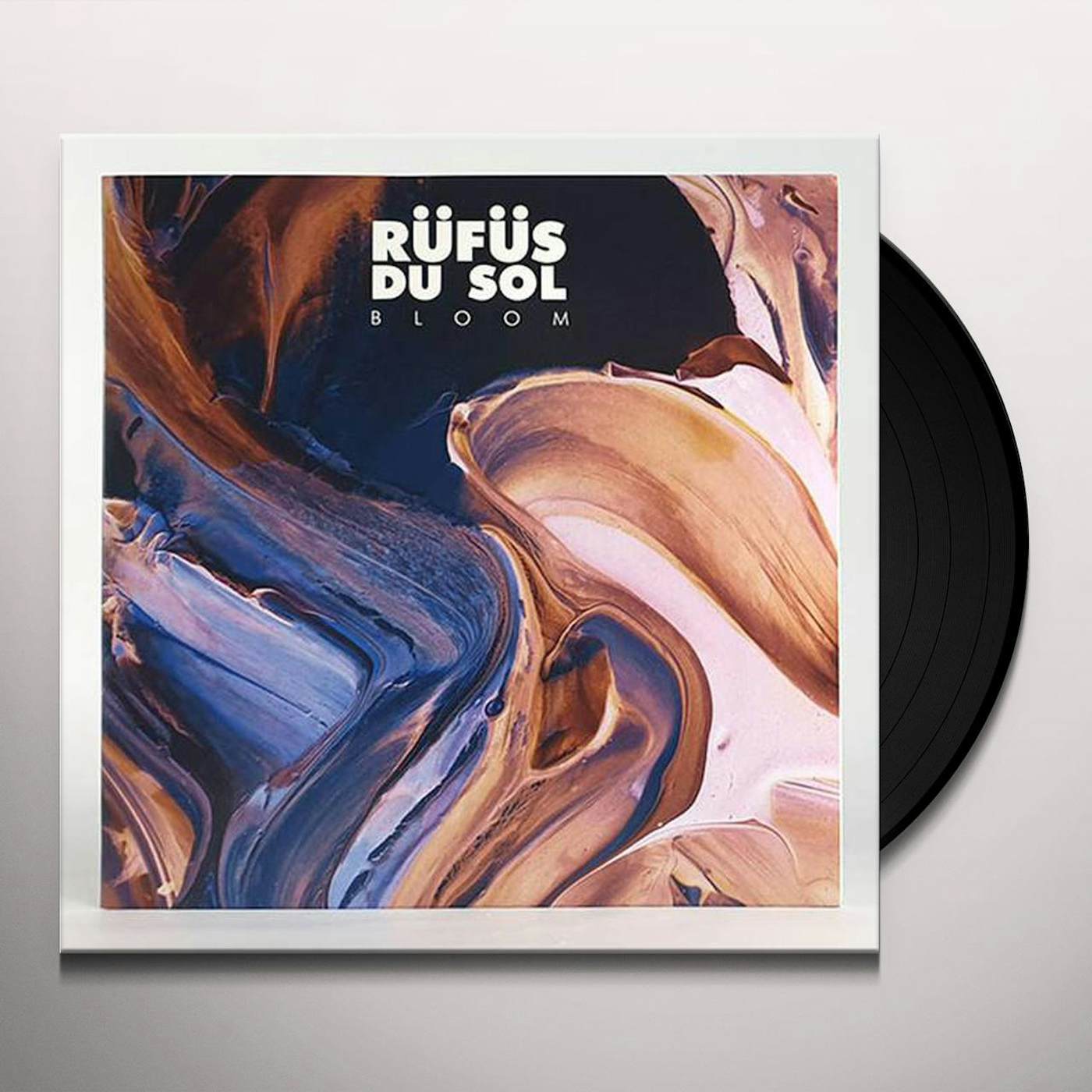 RÜFÜS DU SOL Bloom (Pink & White) Vinyl Record