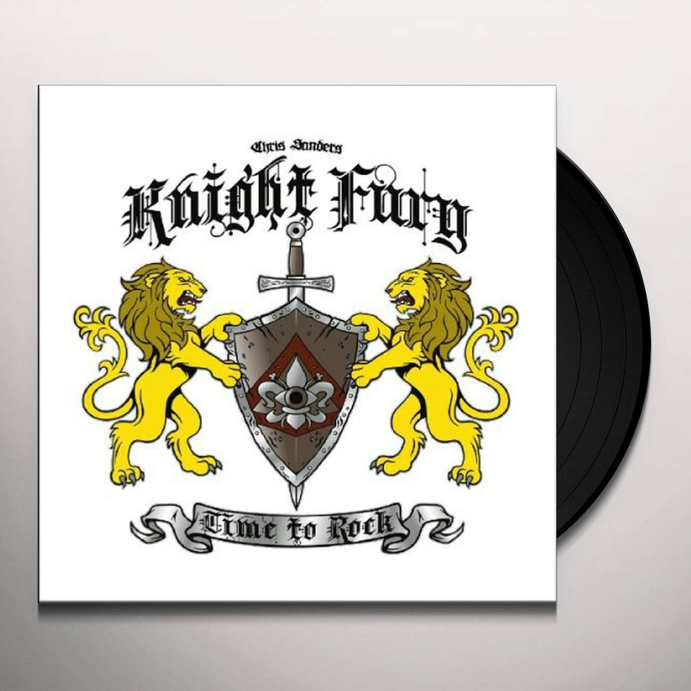 Knight Fury Time to Rock Vinyl Record