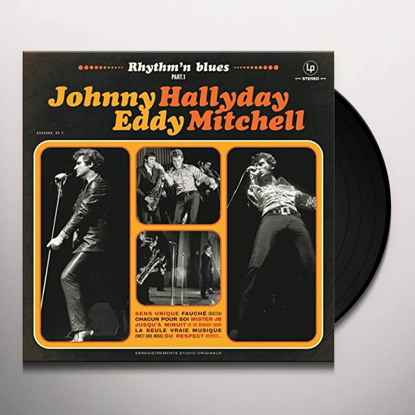 Johnny HALLYDAY Volume 4 disque enregistrements originaux 33 tours vinyle