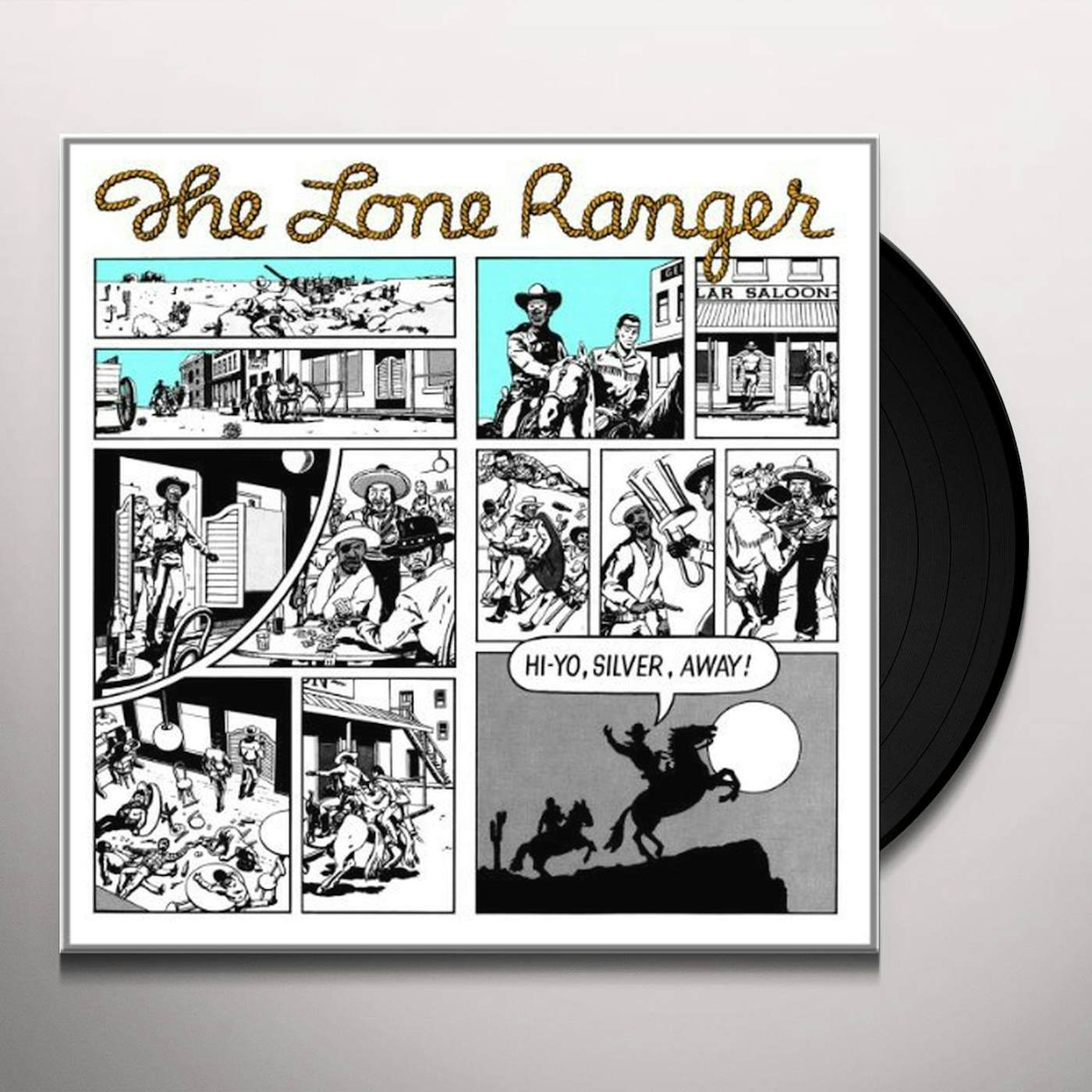Lone Ranger HI YO SILVER AWAY Vinyl Record