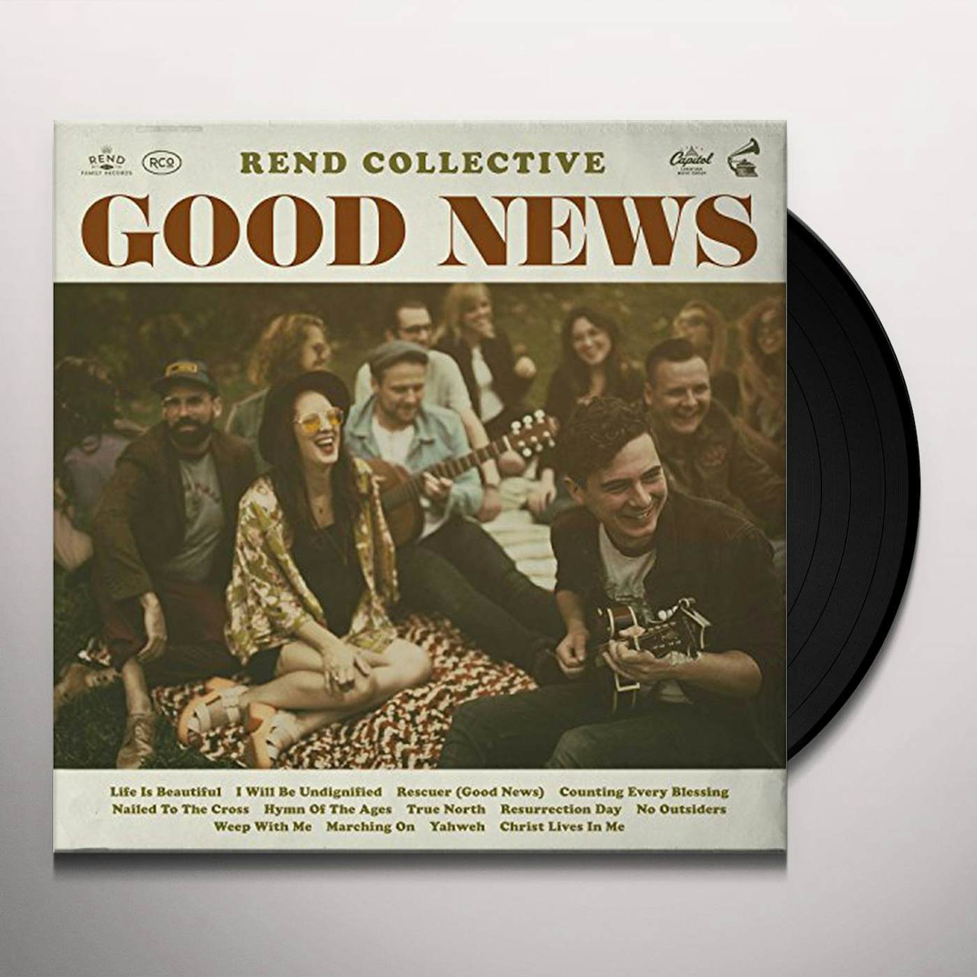 Rend Collective Good News Vinyl Record