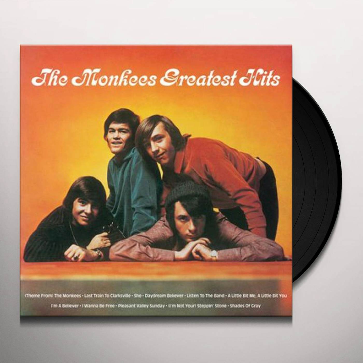The Monkees Greatest Hits Vinyl Record
