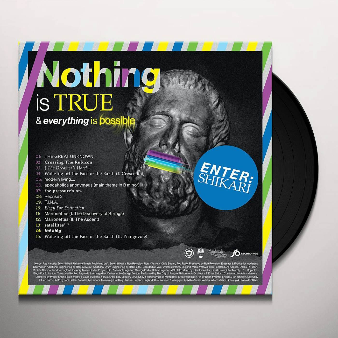 Enter Shakiri Nothing Is True & Everything Is Possible Vinyl Record