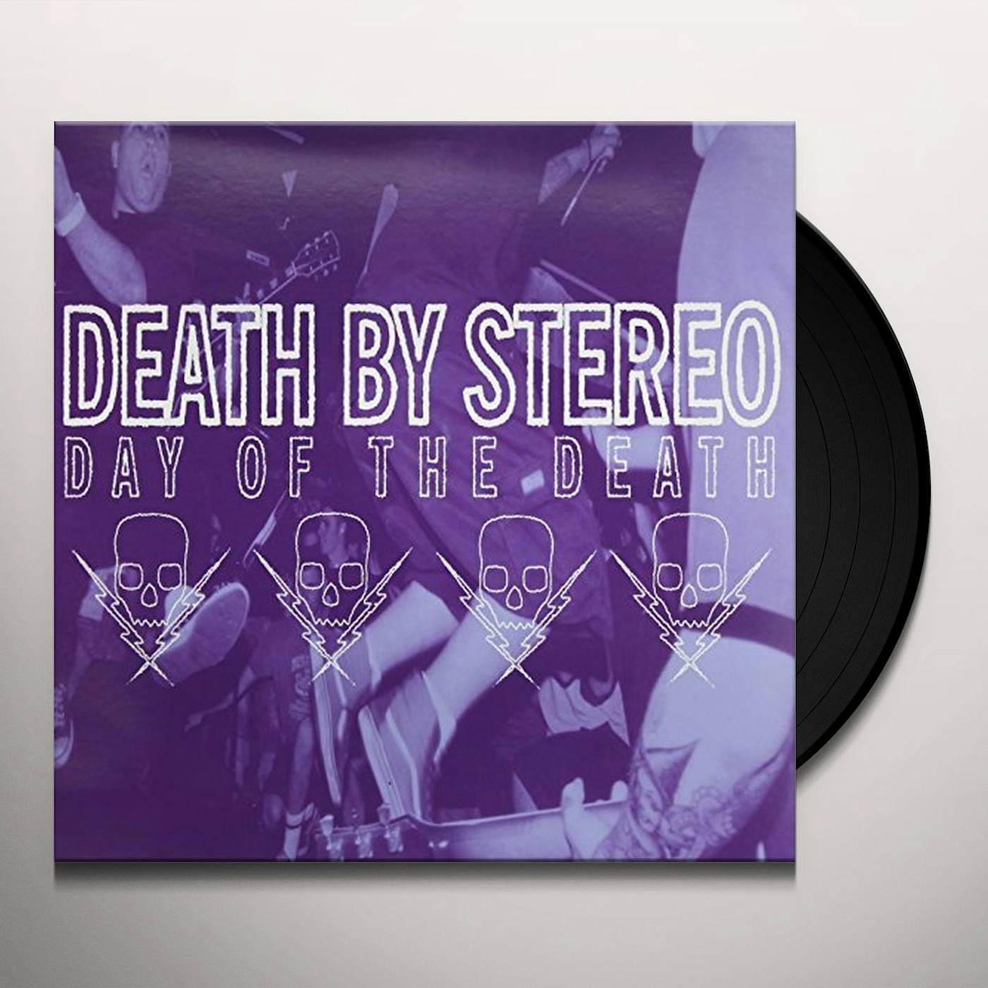 Death By Stereo DAY OF THE DEATH Vinyl Record - Limited Edition