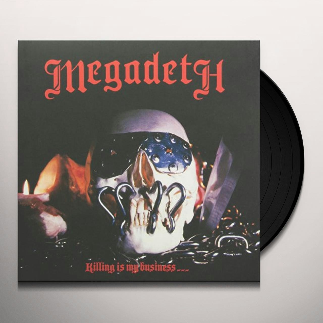 Megadeth KILLING IS MY BUSINESS Vinyl Record - UK Release