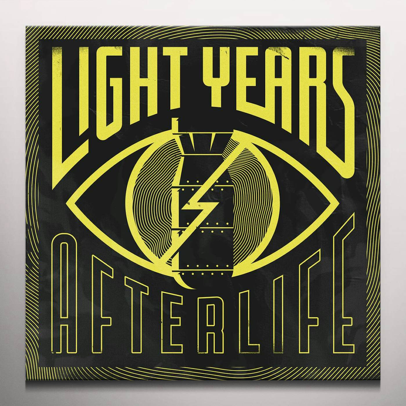 Light Years AFTERLIFE - Limited Edition Yellow & Black Colored Vinyl Record