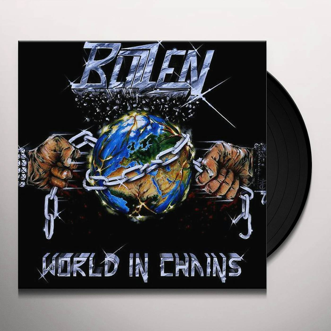 Blizzen World in Chains Vinyl Record
