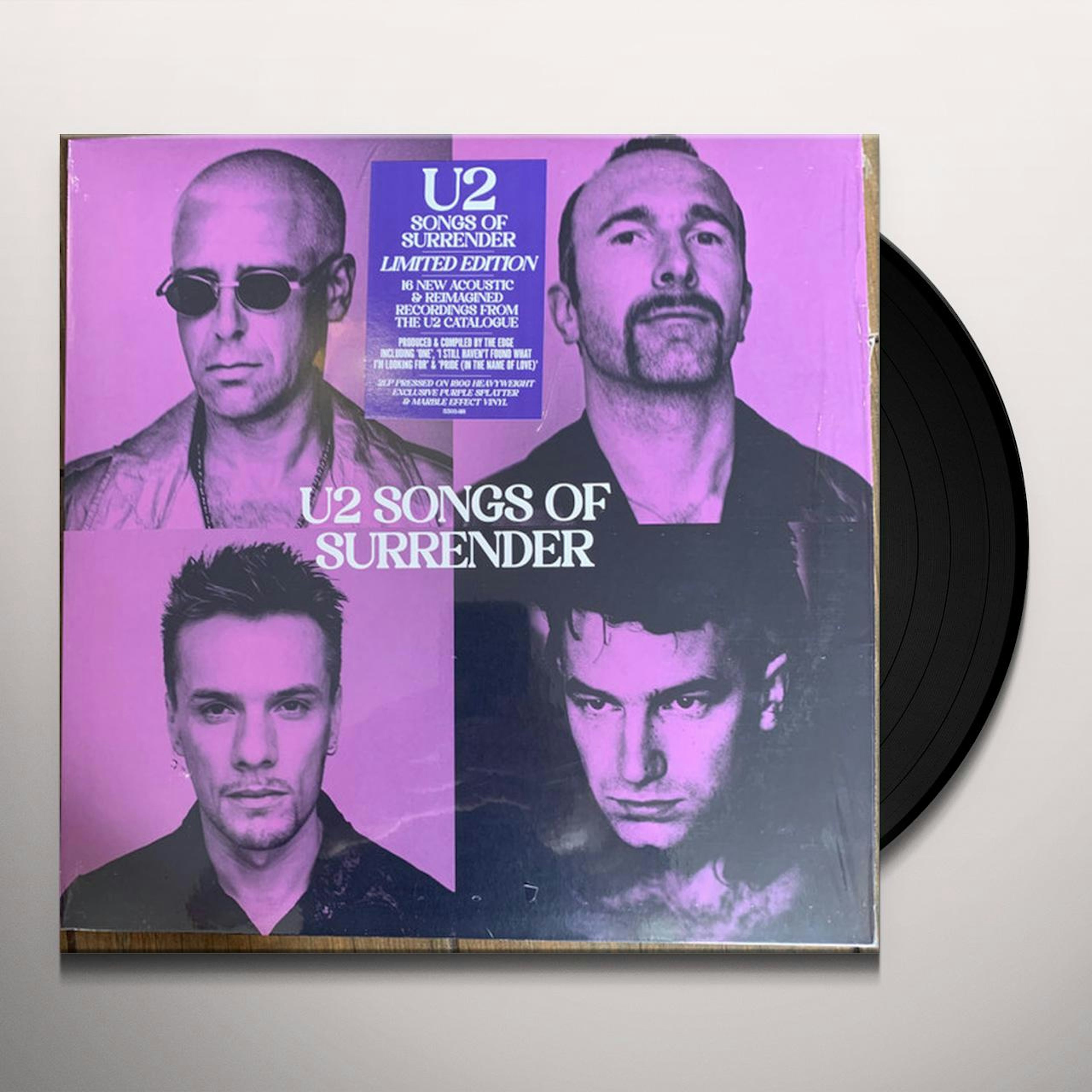 U2 SONGS OF SURRENDER Vinyl Record