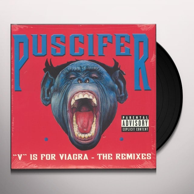 Puscifer V IS FOR VIAGRA THE REMIXES Vinyl Record