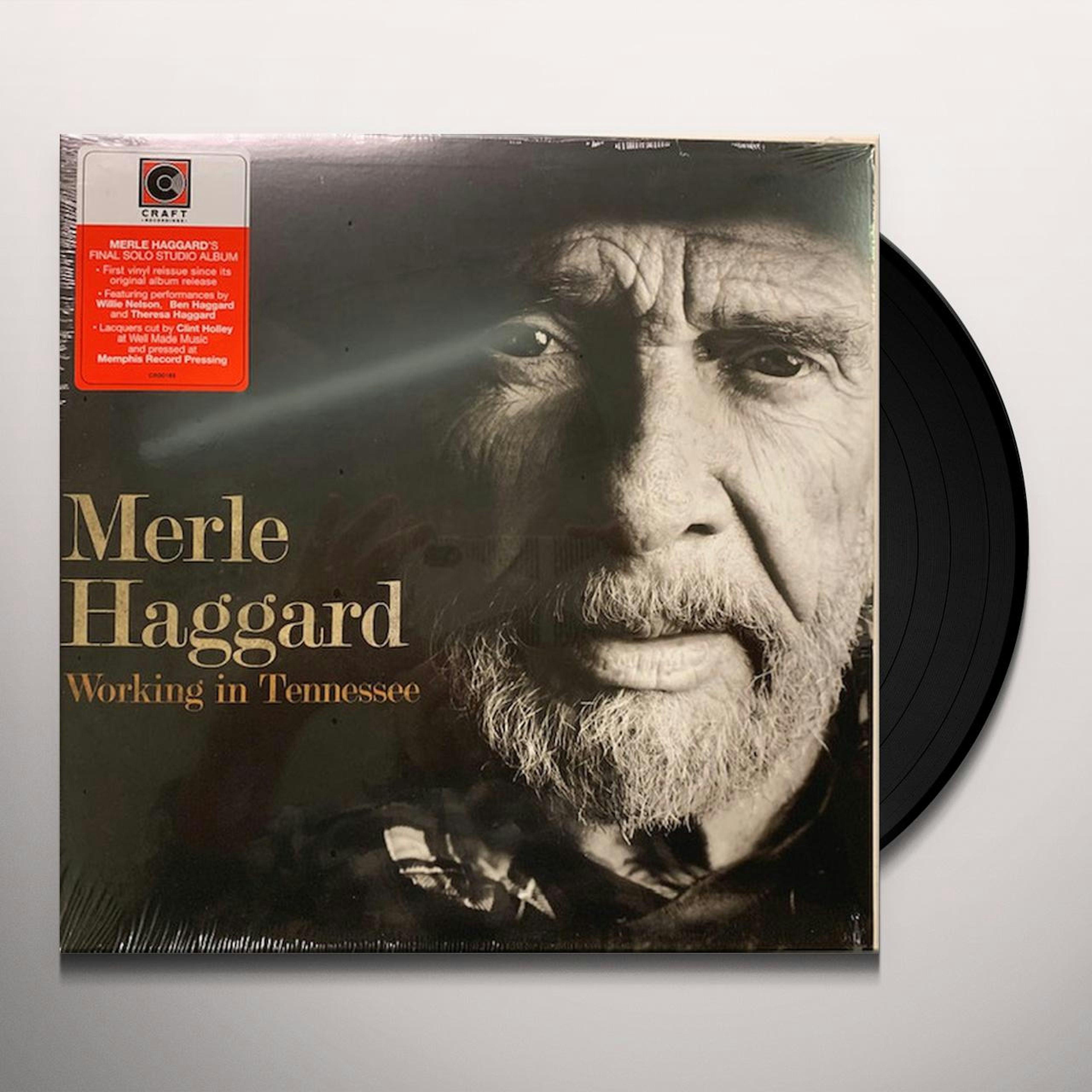 Merle Haggard Working In Tennessee (LP) Vinyl Record