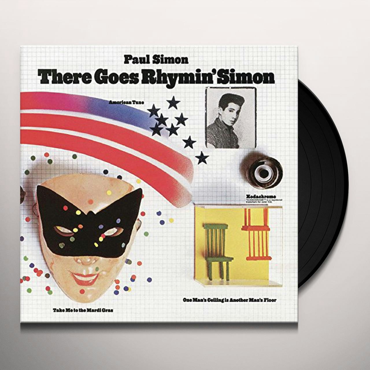 Paul Simon THERE GOES RHYMIN SIMON Vinyl Record