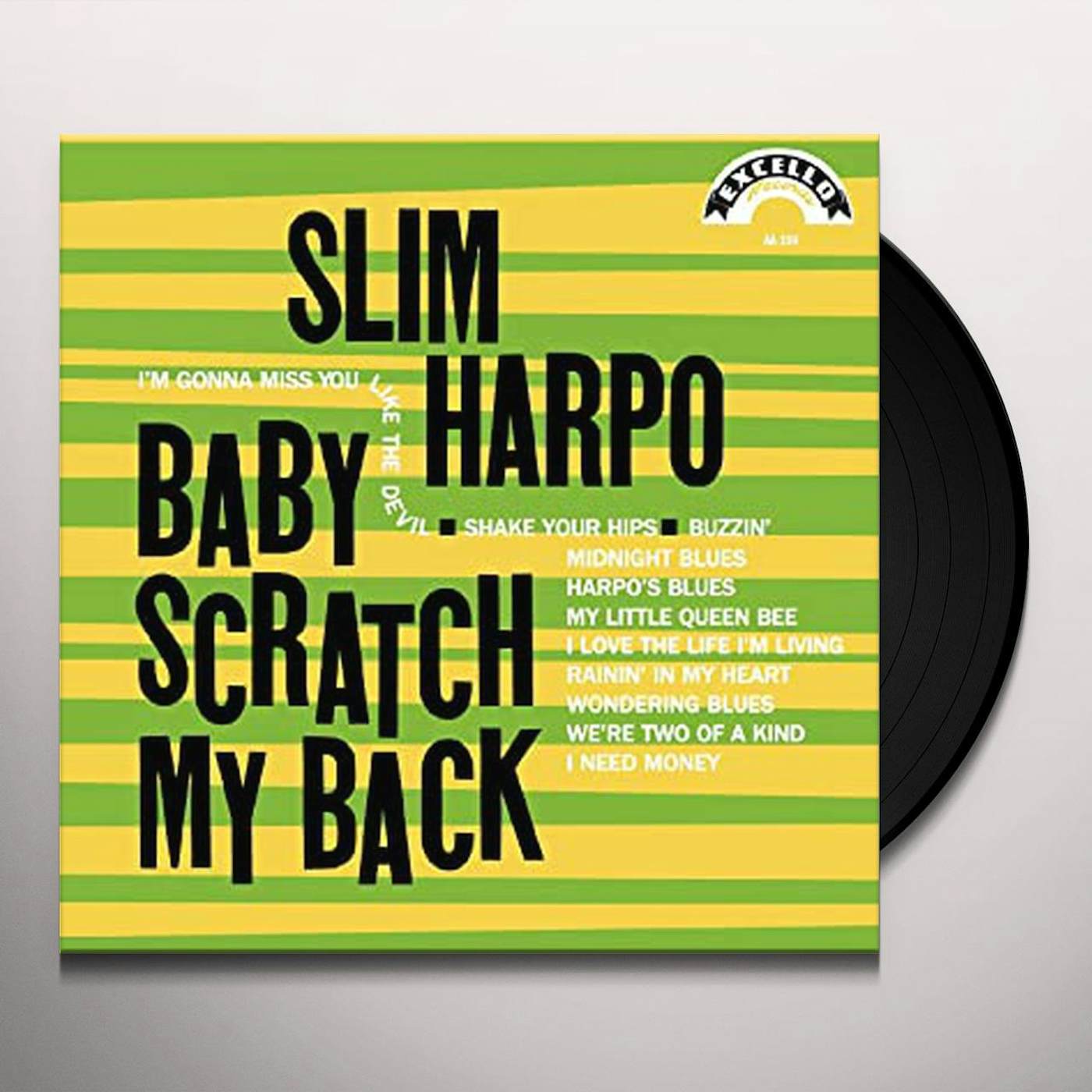 Slim Harpo BABY SCRATCH MY BACK Vinyl Record