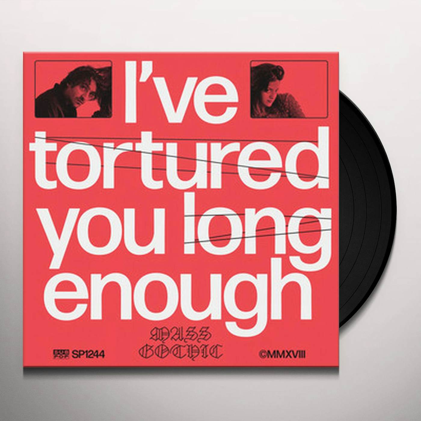 Mass Gothic I've Tortured You Long Enough Vinyl Record