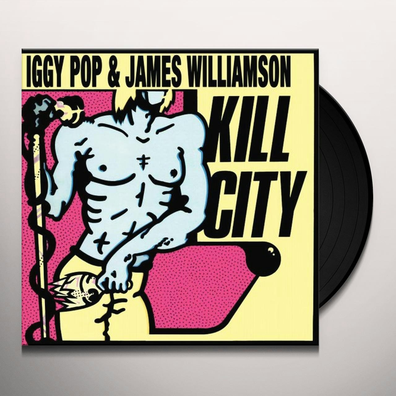 Iggy Pop & James Williamson Kill City Vinyl Record