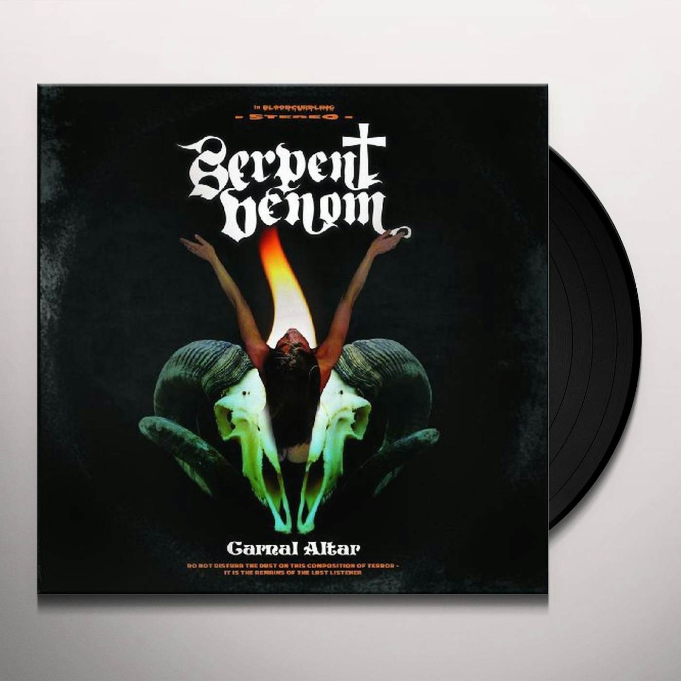 Serpent Venom Carnal Altar Vinyl Record