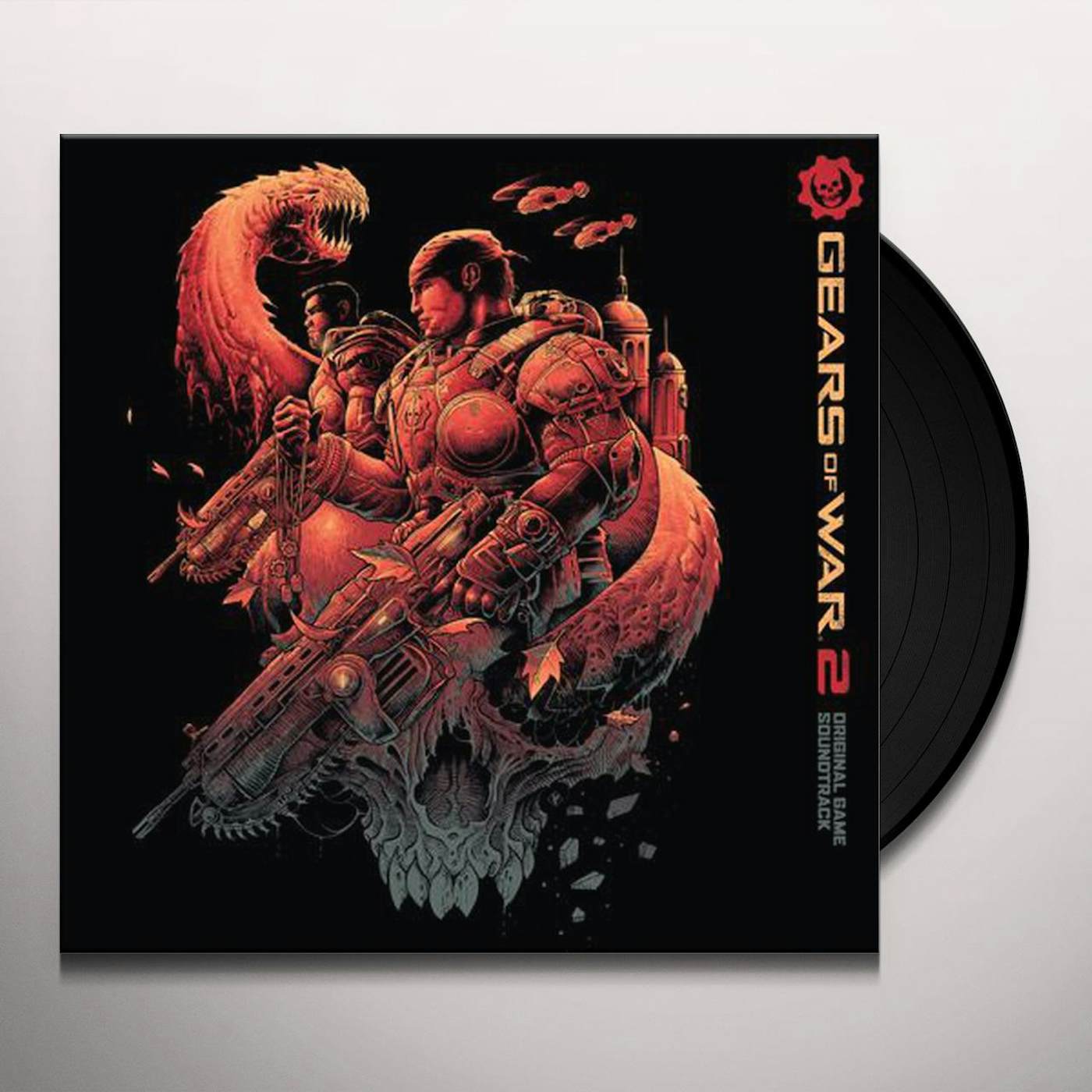 Steve Jablonsky GEARS OF WAR 2 / Original Soundtrack Vinyl Record