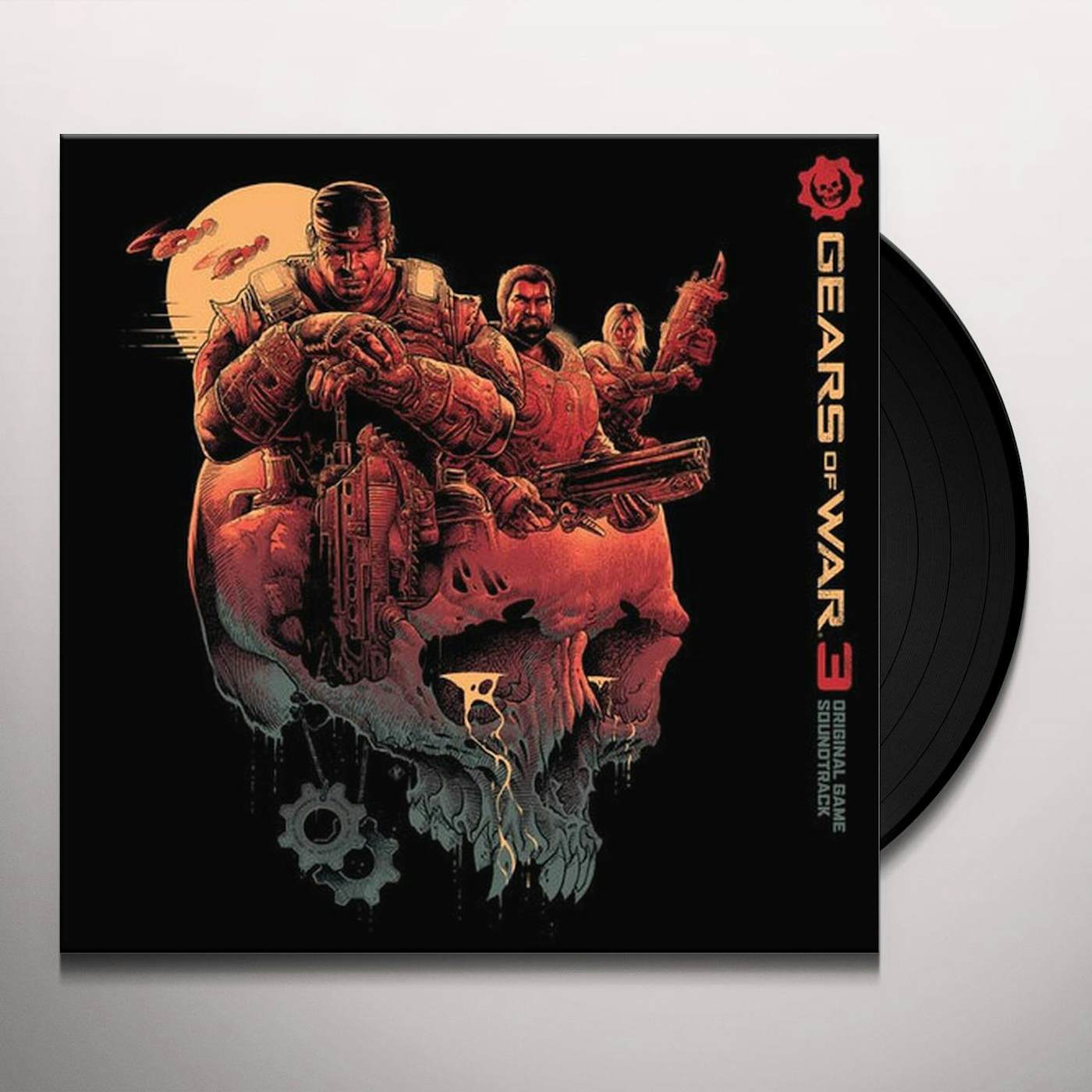 Steve Jablonsky Gears Of War 3 Original Soundtrack (2LP/180G/RED VINYL) vinyl record